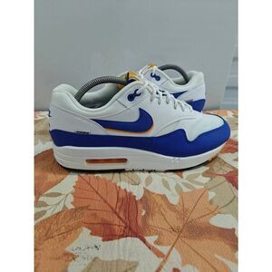 Nike Air Max 1 SE Windbreaker Men’s Running Shoes Size 9.5 Blue Yellow RARE